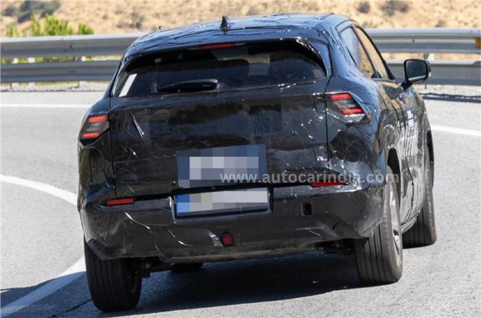 Maruti eVX spy shots reveal new design details