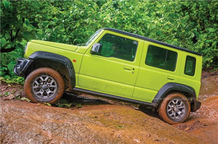 Maruti Jimny off-road