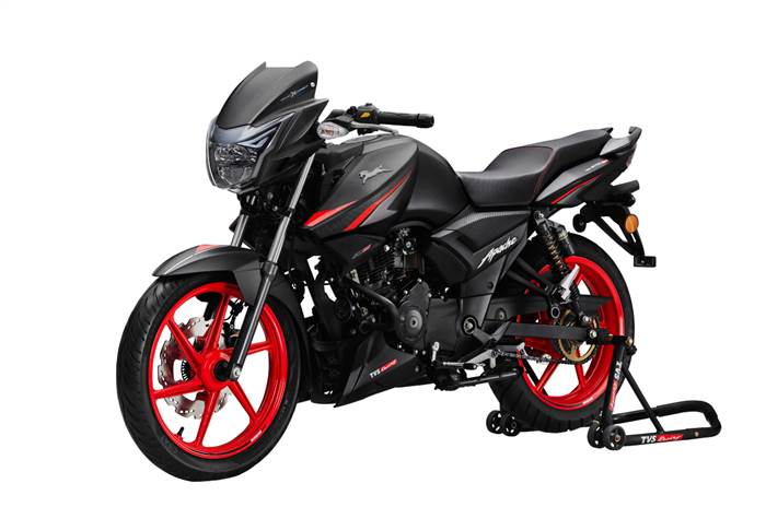 TVS Apache RTR 160 Racing Edition launched at Rs 1.29 lakh