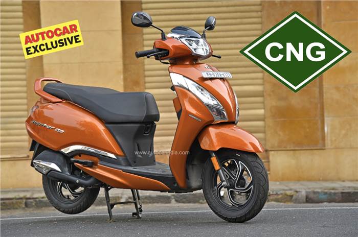 TVS Jupiter 125 CNG India launch likely in 2025