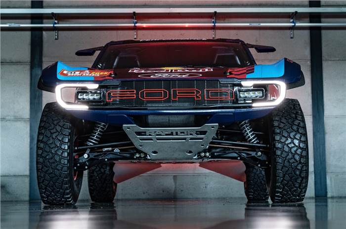 Ford Raptor T1+ Dakar racer front