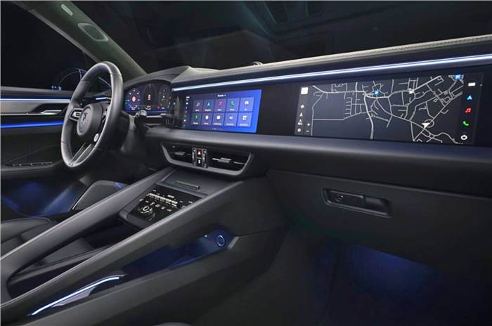 Porsche Macan EV interior