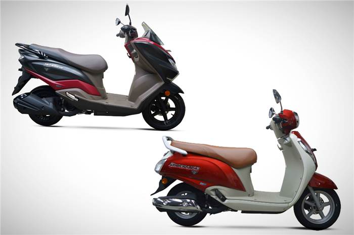 Suzuki Access 125, Burgman Street get new colours