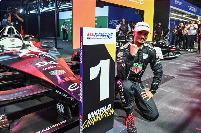 2024 Formula E champion Pascal Wehrlein