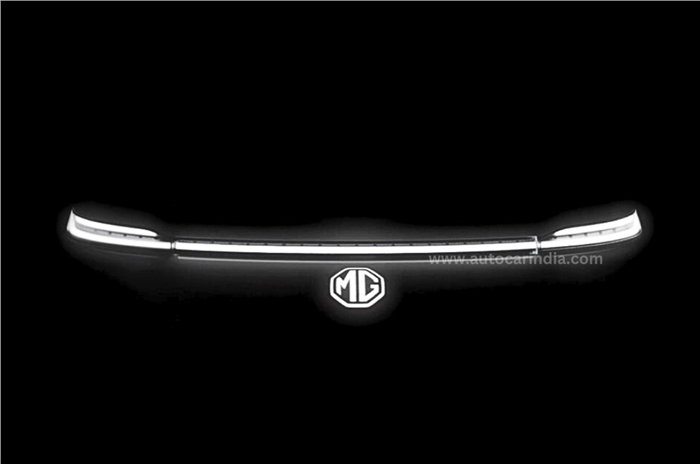 MG Cloud EV teased before launch