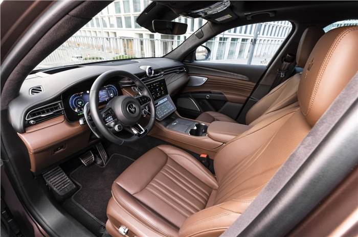 Maserati Grecale launched in India interior