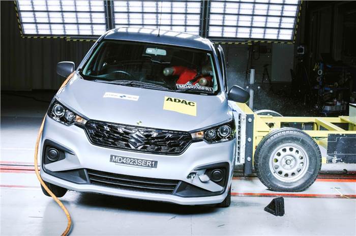 Ertiga, Triber GNCAP crash test