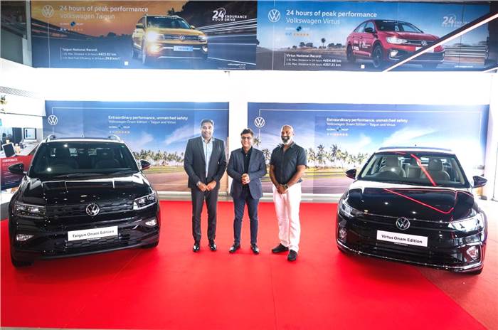 Volkswagen Taigun, Virtus Onam Edition launched