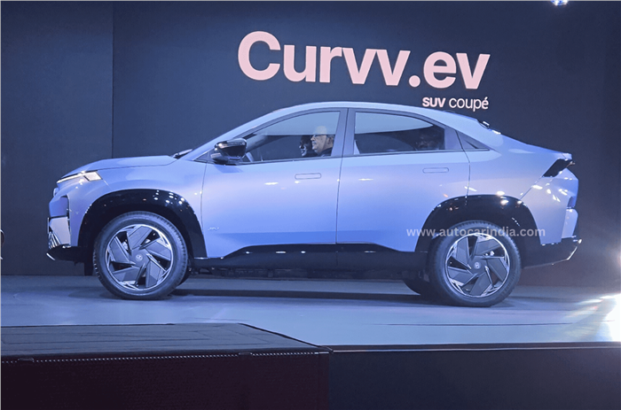 Tata Curvv EV launched side