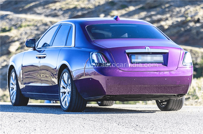 Rolls Royce Ghost facelift to get mild design tweaks