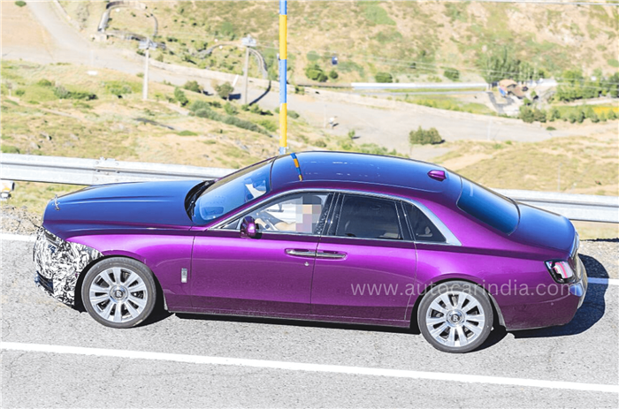 Rolls Royce Ghost facelift to get mild design tweaks