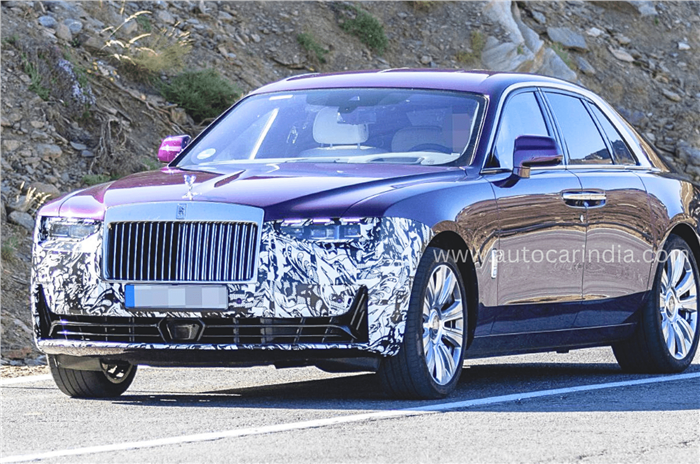 Rolls Royce Ghost facelift to get mild design tweaks