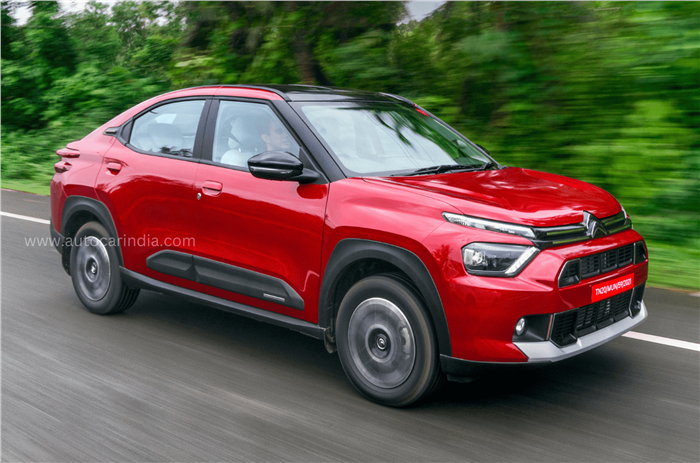 Citroen Basalt front quarter 