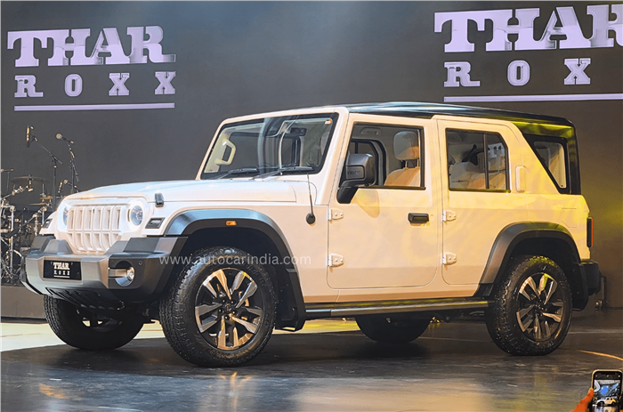 Mahindra Thar Roxx white