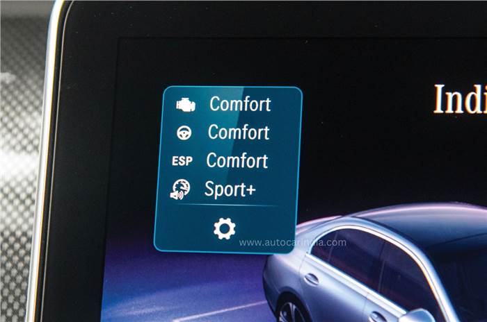 Mercedes C 300 drive modes