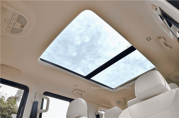 Mahindra Thar Roxx sunroof