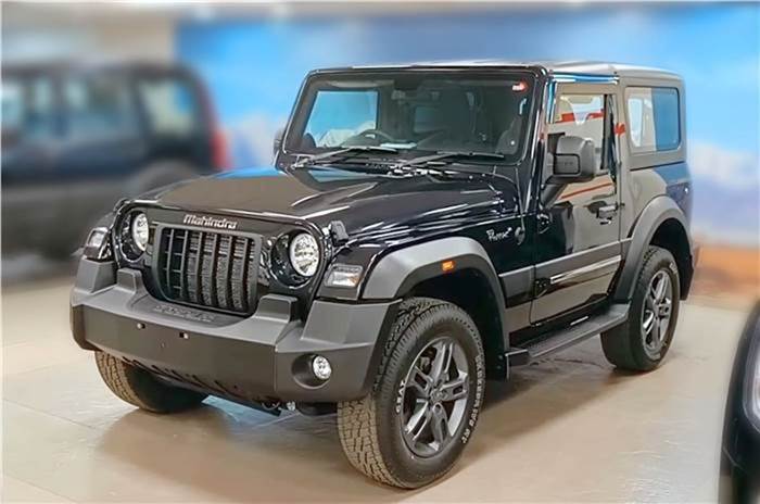 Mahindra Thar showroom