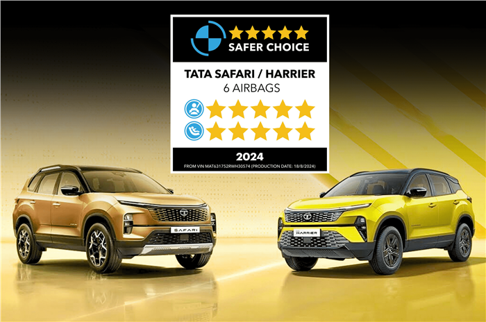 Tata Harrier and Safari Safer Choice 