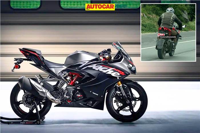 TVS Apache RR 310 could soon be updated with winglets