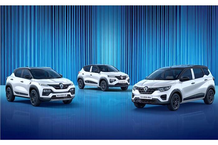 Renault Kwid, Triber, Kiger Night & Day editions