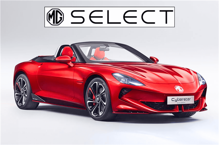 MG Select showroom