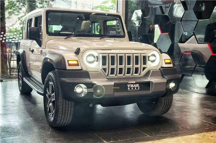 Mahindra Thar Roxx showroom