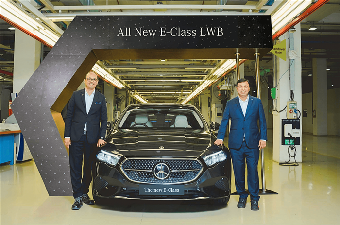 Mercedes E-Class production 