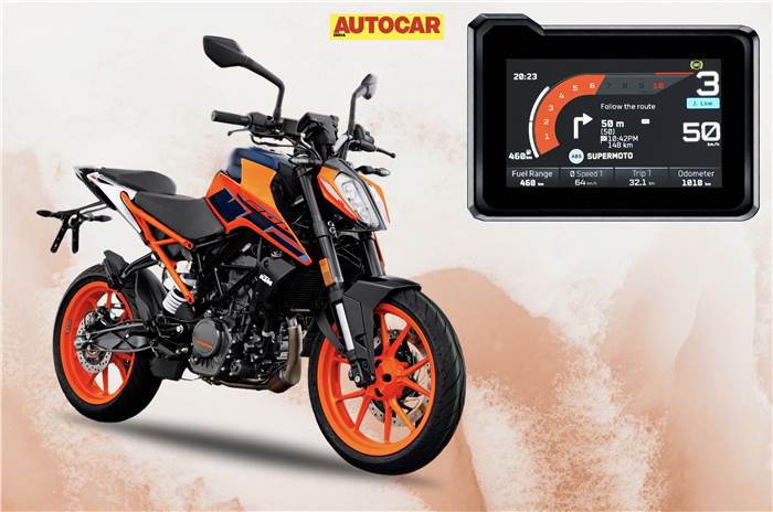 KTM 200 Duke, TFT display, updated model price