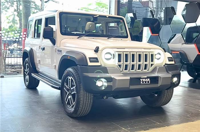 Mahindra Thar Roxx showroom