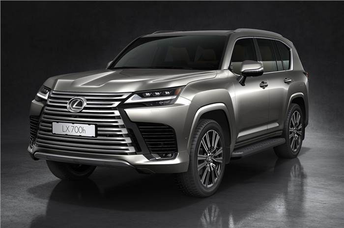 Lexus LX 700h revealed with petrol-hybrid powertrain