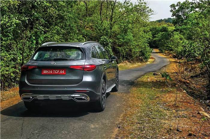 Mercedes GLC rear