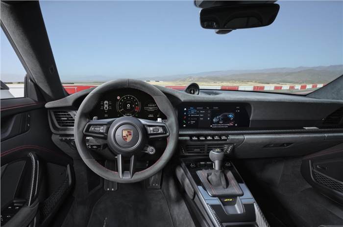 Porsche 911 GT3 interior