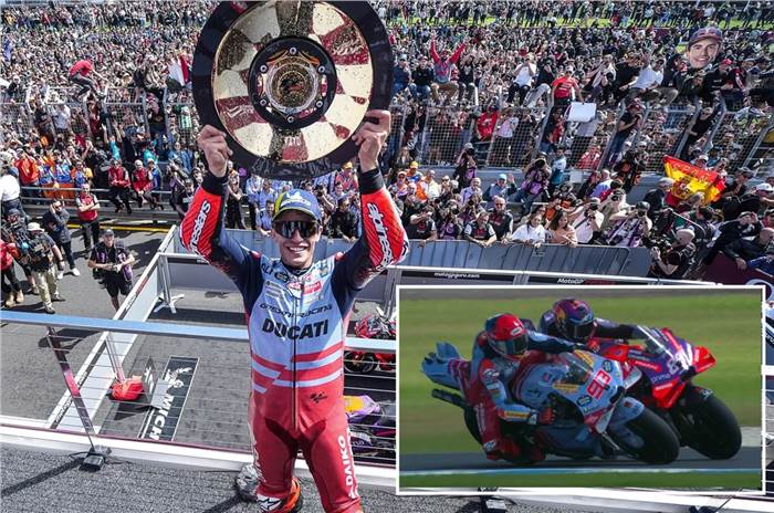 Australian GP: Marquez wins, Martin extends MotoGP title lead