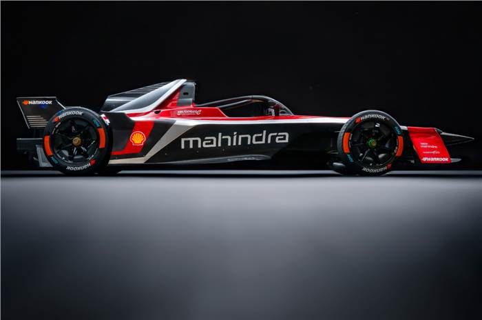 Mahindra Racing Formula e M11electro side