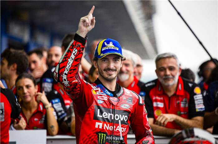 2024 MotoGP Thai GP winner Francesco Bagnaia