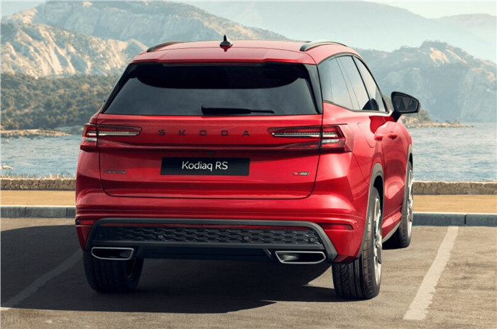 Skoda Kodiaq RS rear quarter 