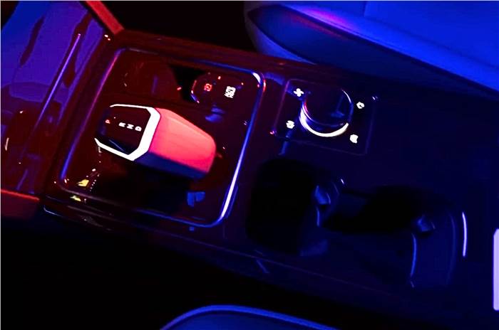 Mahindra XEV 9e interior centre console 