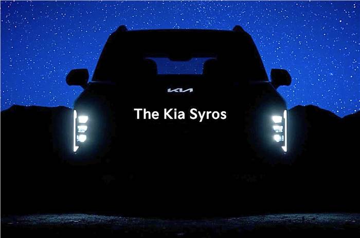 Kia Syros front end design 