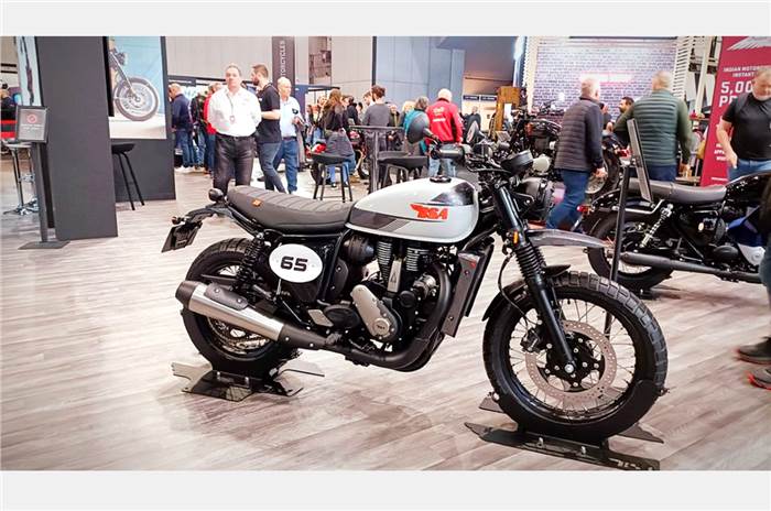 BSA Gold Star 650, B65 scrambler, design, colours