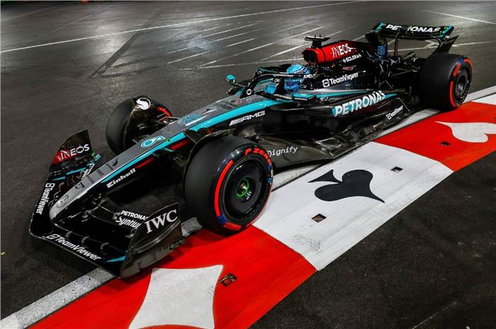 2024 F1 Las Vegas GP winner George Russell
