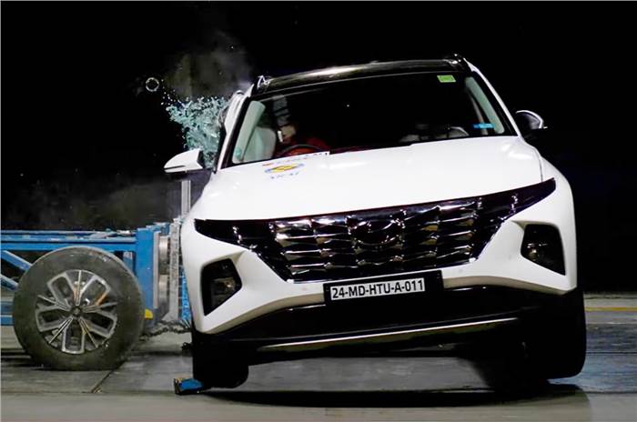 Hyundai Tucson BNCAP crash test result 