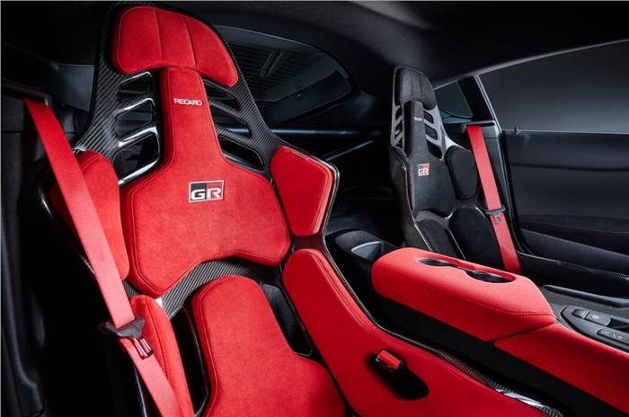 Toyota Supra Final Edition seats