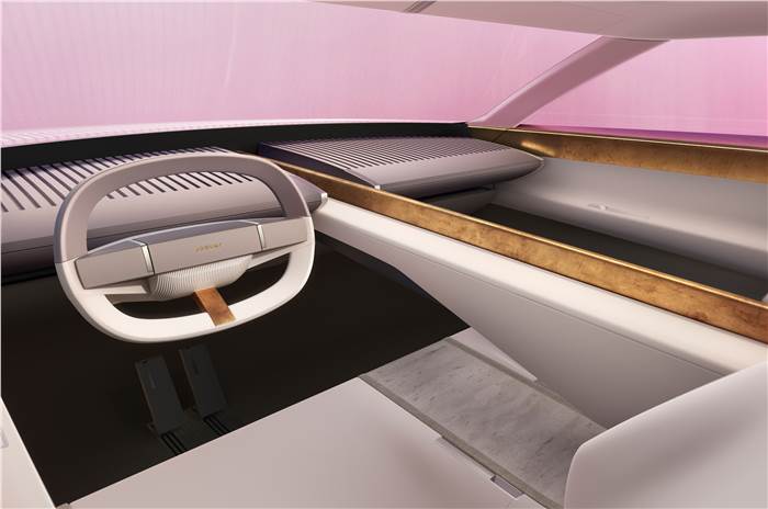 Jaguar Type 00 concept interior