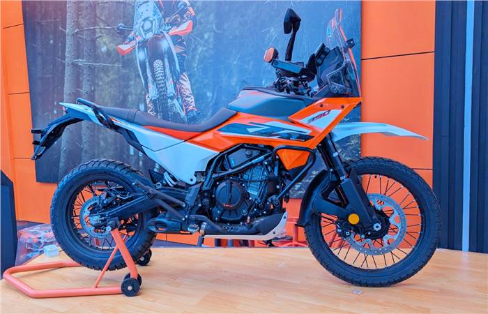 KTM 390 Adventure S revealed at IBW ahead of launch