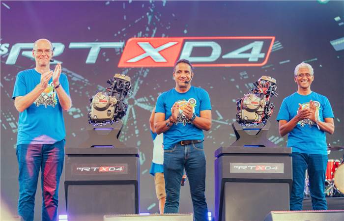 TVS 300cc engine details revealed, called RTXD4