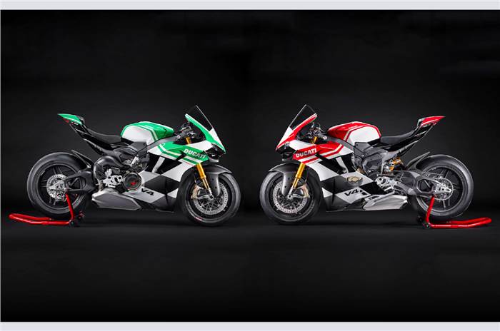 Ducati Panigale V4 Tricolore, design, limited edition, colours, power