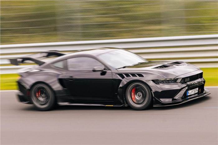 Ford Mustang GTD Nurburgring lap record 