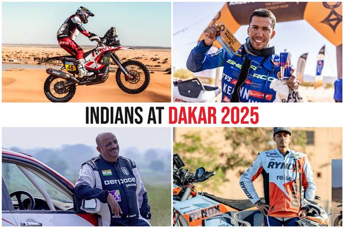 Indians at 2025 Dakar Rally