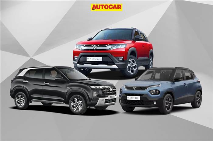 Punch, Creta and Brezza highest selling SUVs in 2024