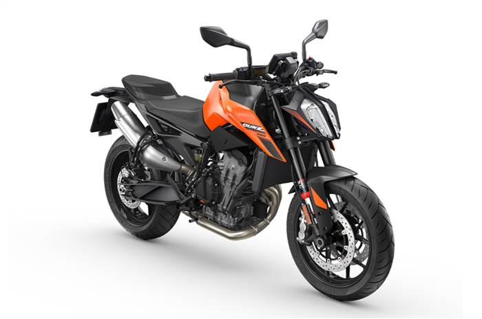 KTM 790 Duke update, new colours, display 